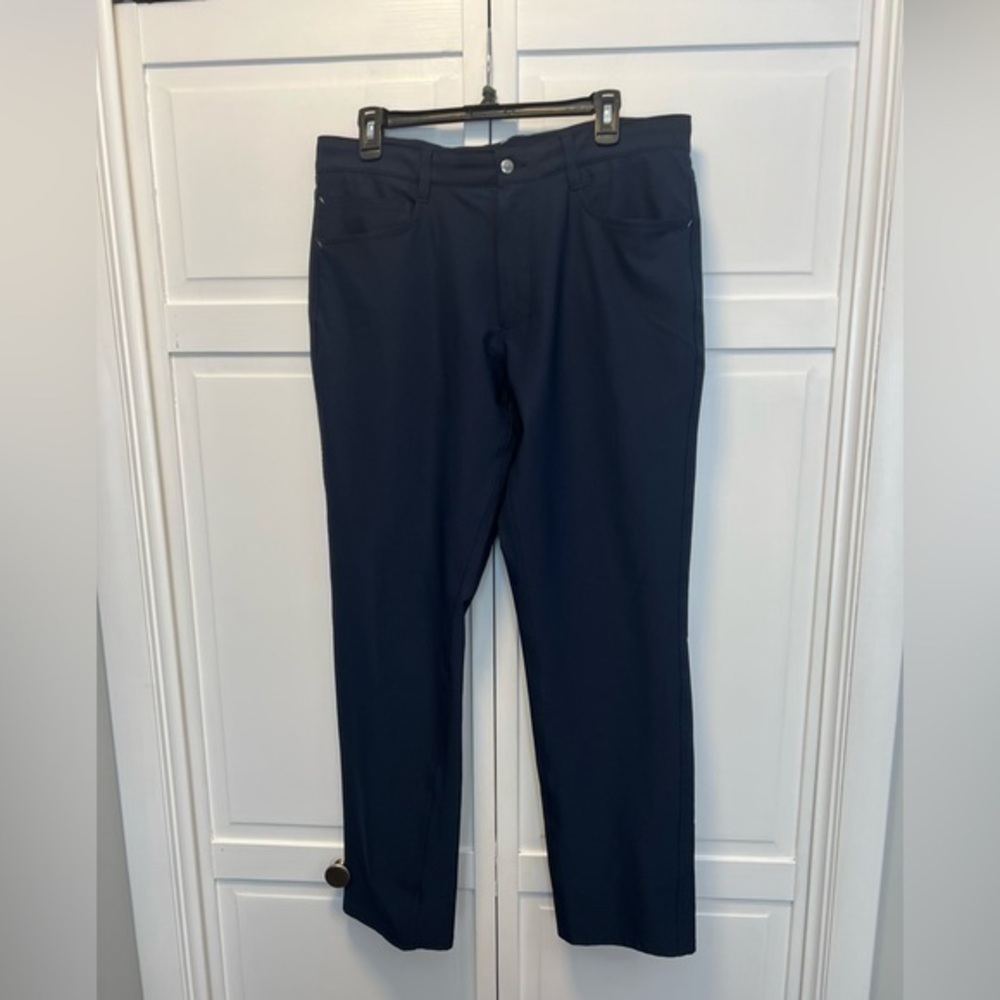 FootJoy Athletic Fit Golf Pants Size Men’s 34 Color Navy Blue